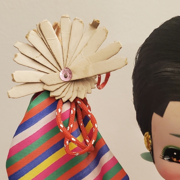 Vintage Big Eyed Anime Style Asian Korean Bradley Mod Stockinette Doll Dance - Picture 5 of 16
